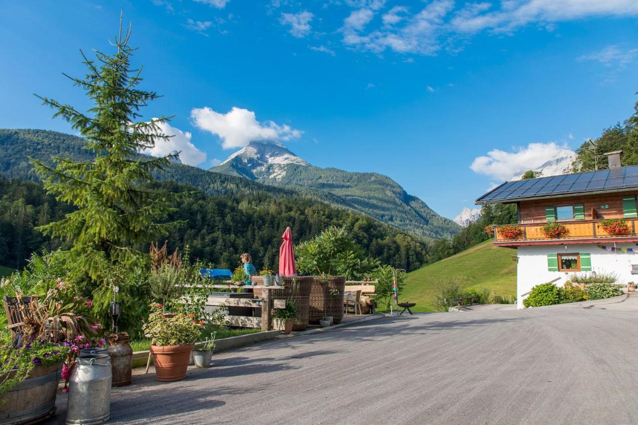 Ferienhaus Wiesenlehen Bischofswiesen Esterno foto