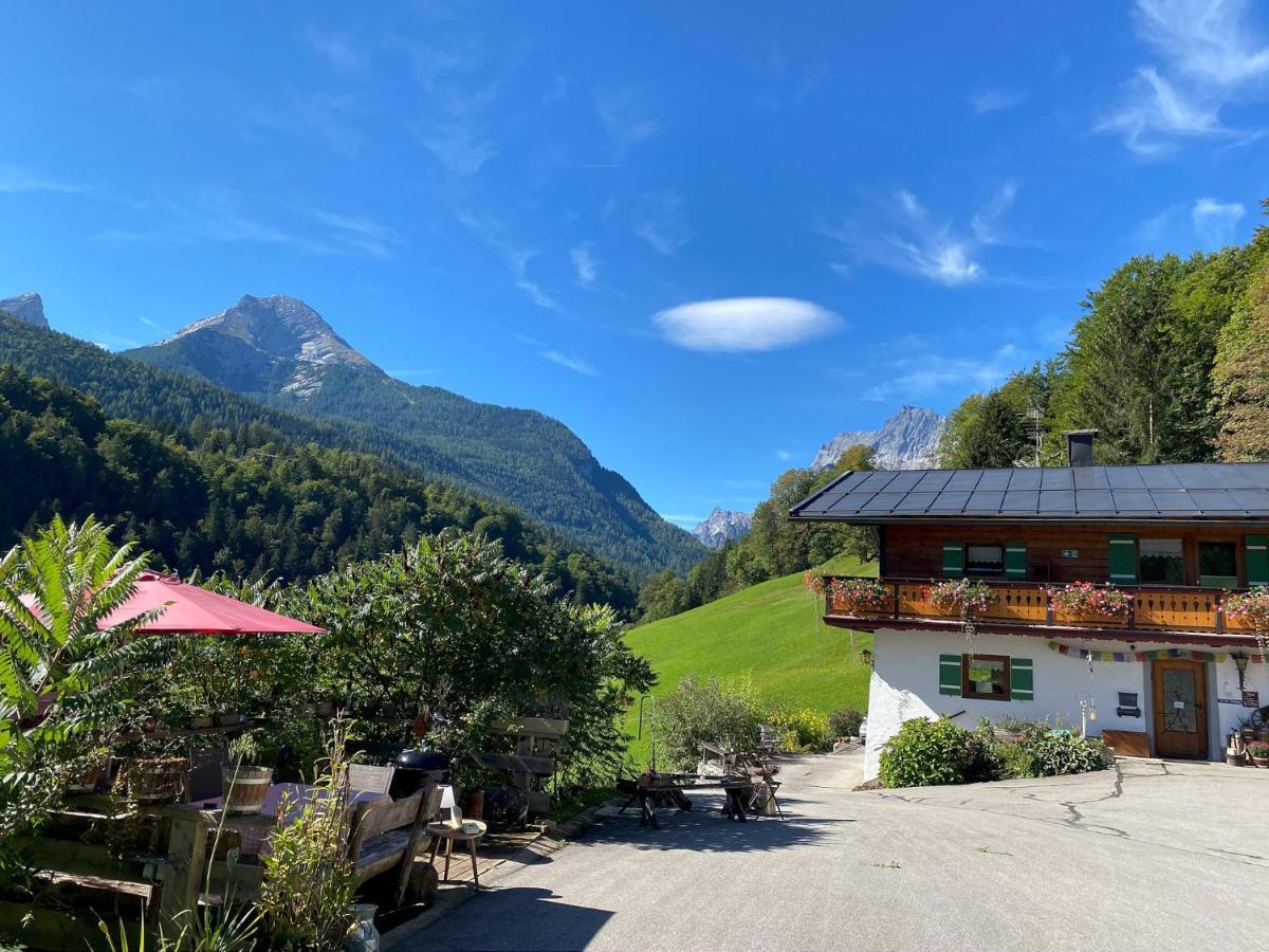 Ferienhaus Wiesenlehen Bischofswiesen Esterno foto