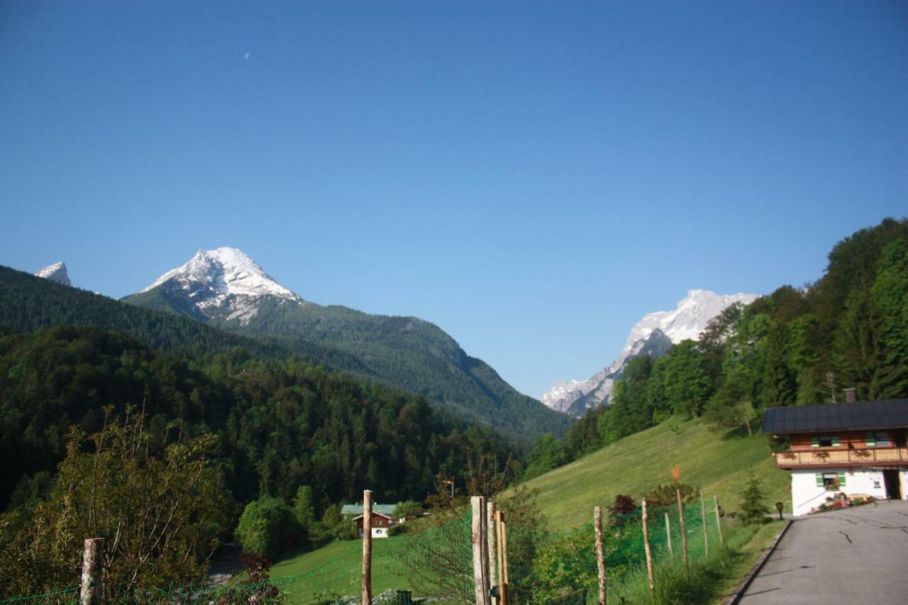 Ferienhaus Wiesenlehen Bischofswiesen Esterno foto