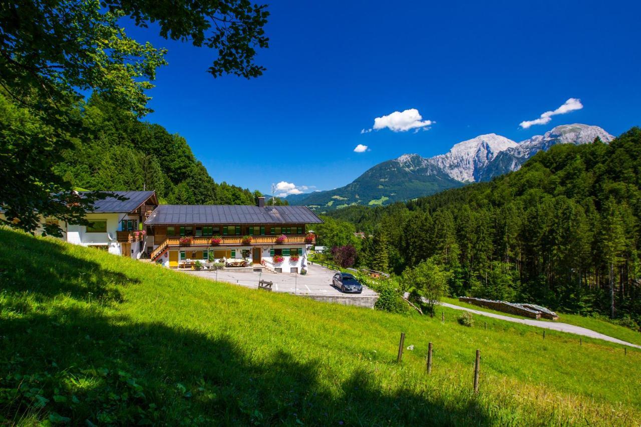 Ferienhaus Wiesenlehen Bischofswiesen Esterno foto