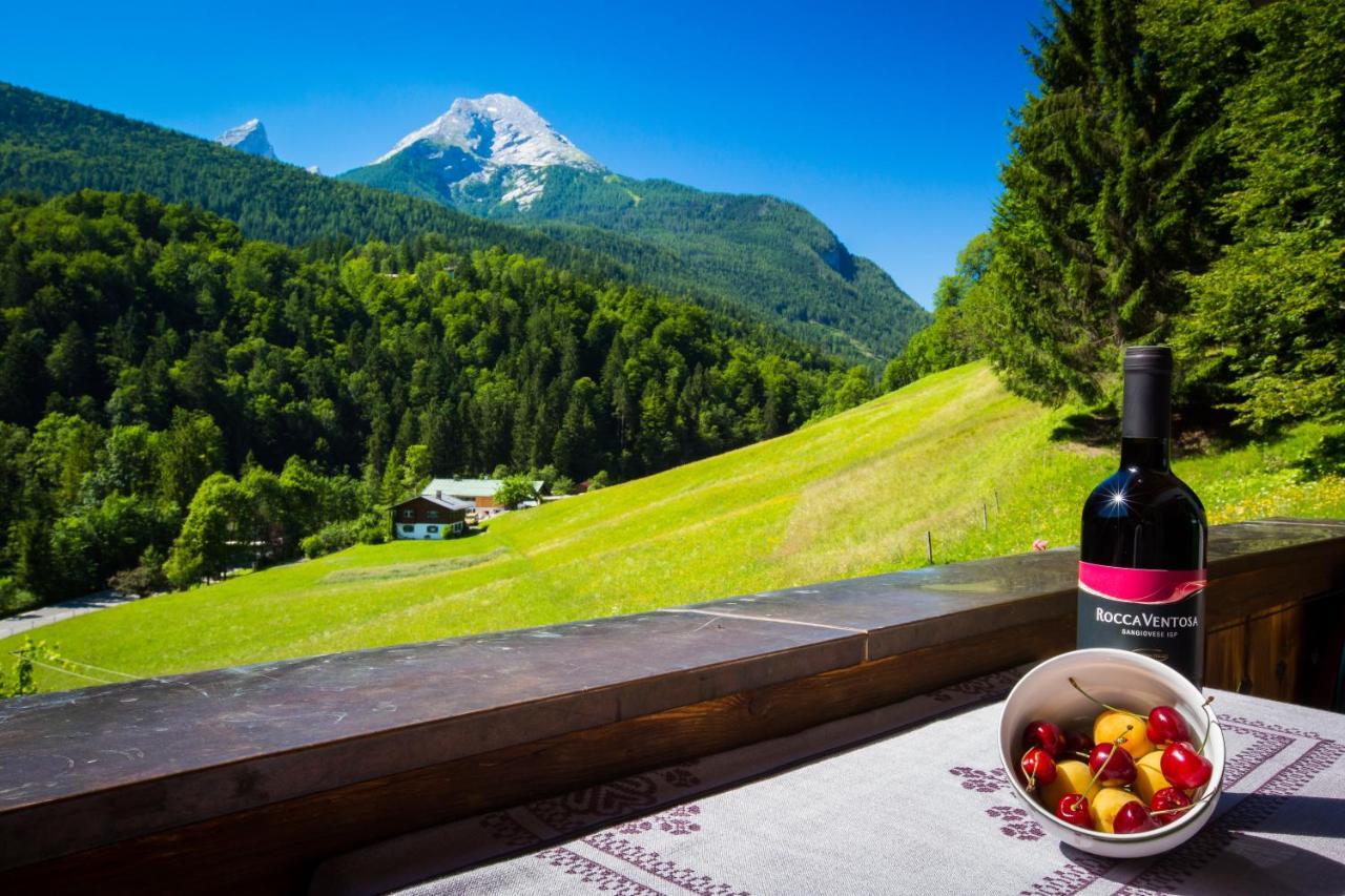Ferienhaus Wiesenlehen Bischofswiesen Esterno foto